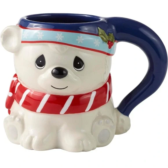 Precious Moments Holiday Mug | Bear-y Christmas To You Ceramic Mug | Hol… - Picture 2 of 8